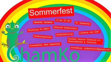 Einladungsplakat Sommerfest