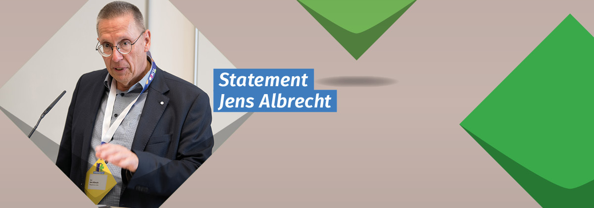 Bild von Jens Albrecht während des Vortrages auf dem Fachtag