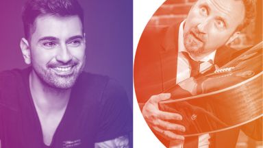 Tan Caglar (rechts), Helmut Sanftenschneider (links)