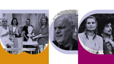 links: Kulturbunt; mittig: Gerd Jaklic; rechts: Mrs. Greenbird